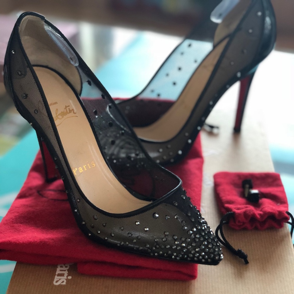 Christian Louboutin Body Strass in Black